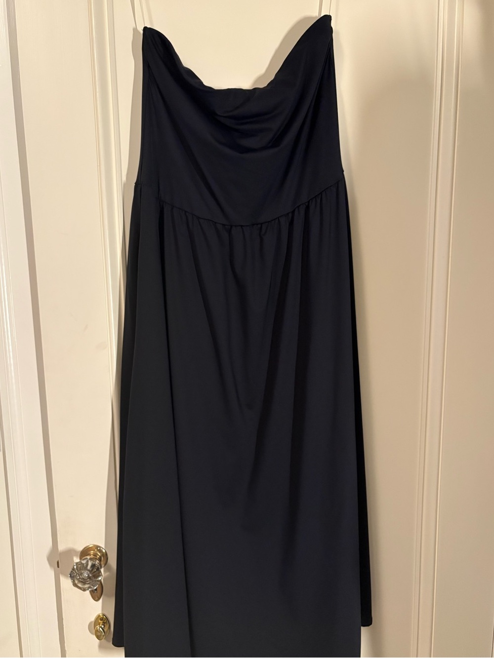 Tommy Bahama Bandeau Cover-Up Midi Dress in Navy